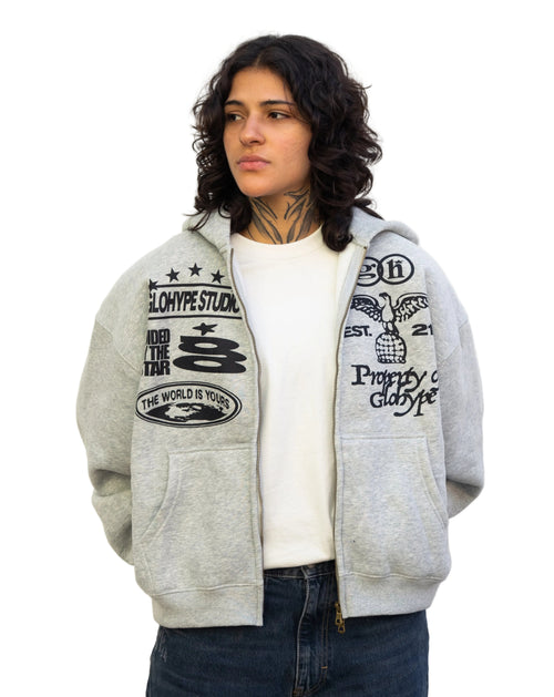 GLOHYPE ZIP HOODIE