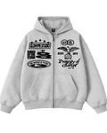 GLOHYPE ZIP HOODIE